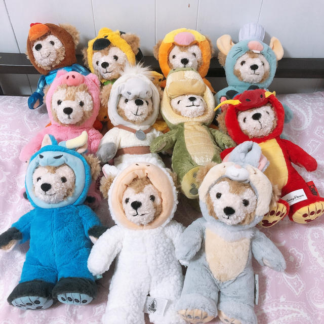 十二支 ダッフィー 上海ディズニーランド 12体セット 干支 十二支