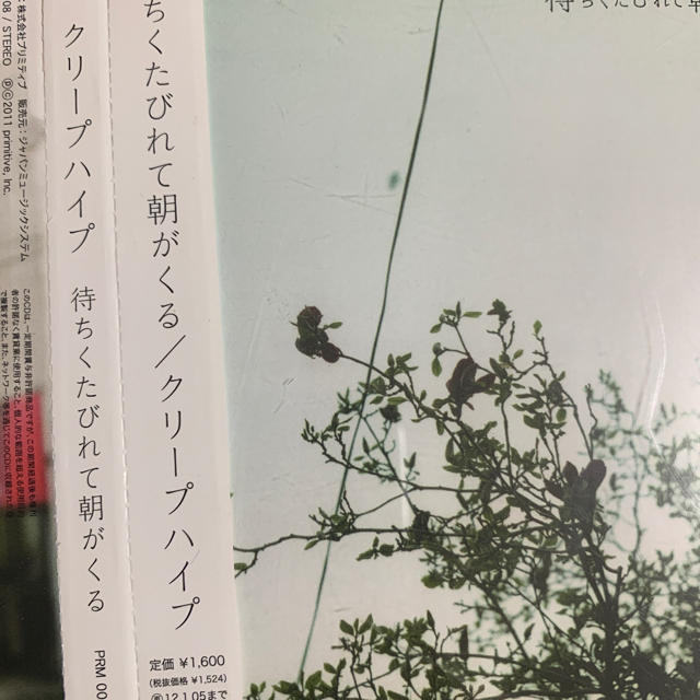 ♪クリープハイプ『待ちくたびれて朝がくる』♪の通販 by COTD's Shop