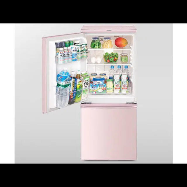 SHARP - 冷蔵庫 ピンク 2015年製 SHARP SJ14E2 137Lの通販 by Sachi