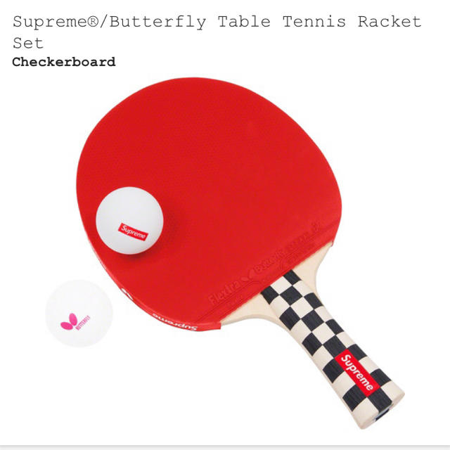 SUPREME ラケットセット 卓球ラケット + ボールセットの通販 by PON