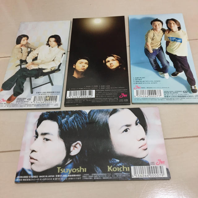 KinKi Kids - KinKi Kids CDシングル 8cm 4枚セットの通販 by 週2回