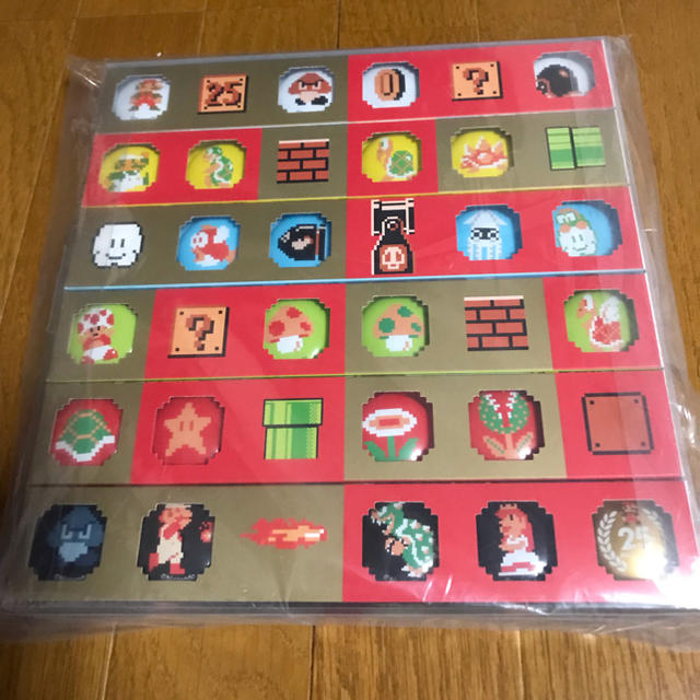 任天堂 - クラブニンテンドー スーパーマリオ 缶バッチセット非売品