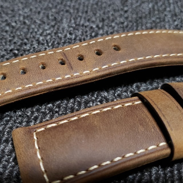 PANERAI - パネライ カーフ アッソルタメンテ ダークブラウン 尾錠用