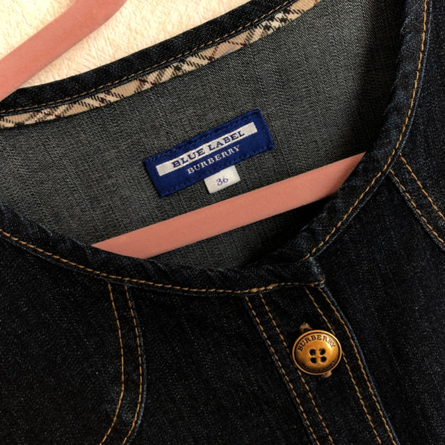 BURBERRY BLUE LABEL - 【お値下げ】バーバリーブルーレーベル デニム