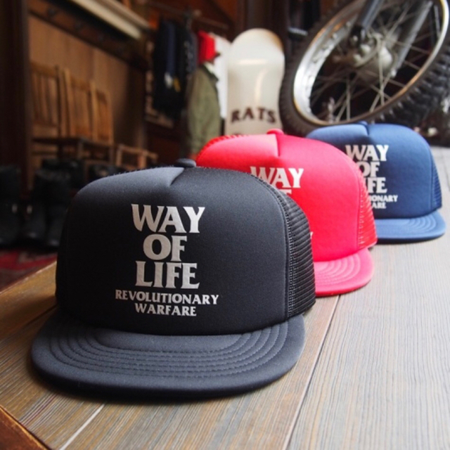 RATS - RATS WAY OF LIFE MESH CAP 赤 木村拓哉 さんタク 新品の通販