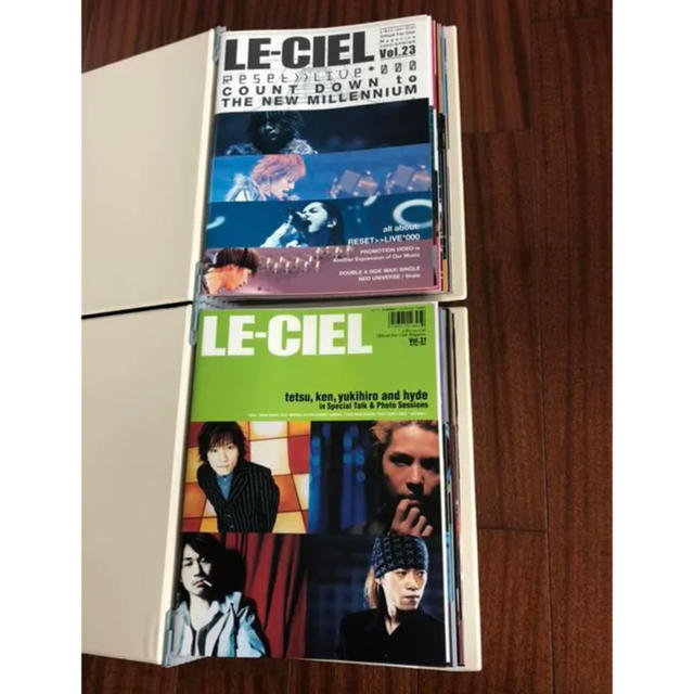L'Arc～en～Ciel - L'Arc-en-Ciel ラルク LE-CIEL 会報&専用バインダー