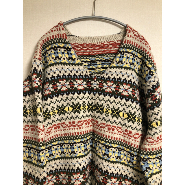 SUNSEA - SUNSEA NORDIC SWEATER サイズ3の通販 by てけ｜サンシーなら
