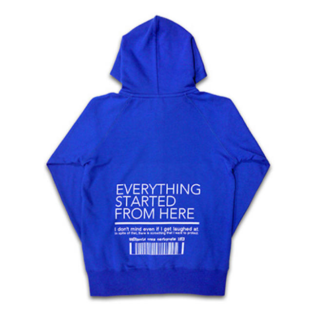 UVERworld グッズ パーカー 青 Mサイズ 新品未開封品の通販 by まっき