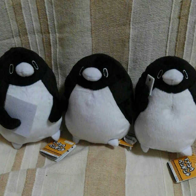 テイコウペンギン テイコウ ぬいぐるみ 全3種コンプセット 非売品の