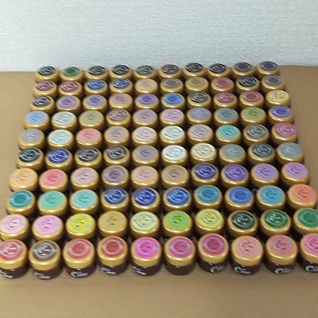 5色から購入OK】 ジェルネイル 115色セット カラージェル 秋冬トレンド