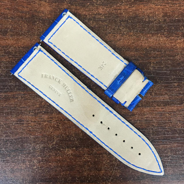 FRANCK MULLER - フランクミュラー ベルト ストラップ 純正 艶あり