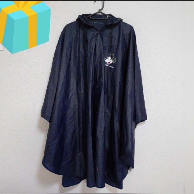 coach コーチ ネイビー/ブルー レインコート・ポンチョ ミッキーコラボ