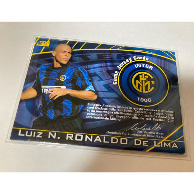 DS INTER 2000 ロナウド ジャージカード ☆希少☆の通販 by motoki's