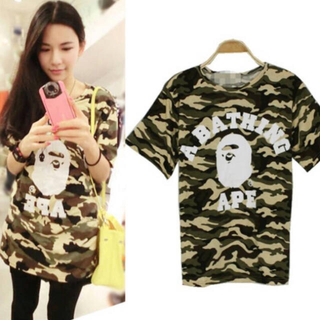 A BATHING APE - APE エイプ 迷彩Tシャツの通販 by ジョーマ's shop