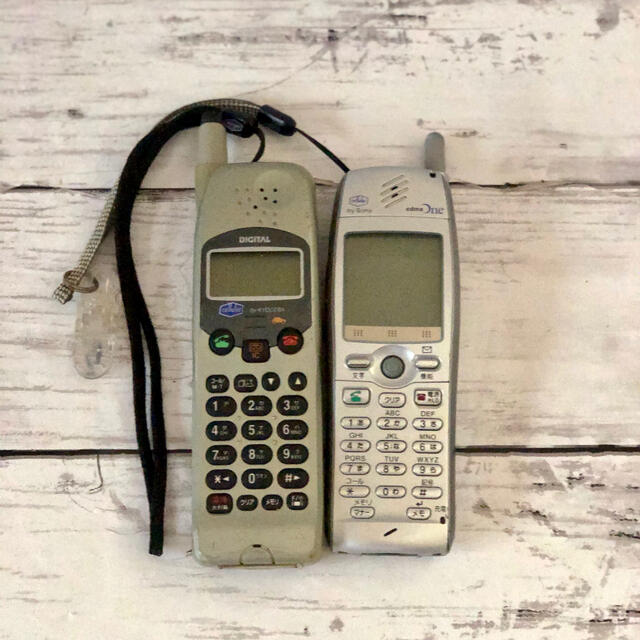 ジャンク品】【レトロ】携帯電話 セルラー ソニー 京セラの通販 by