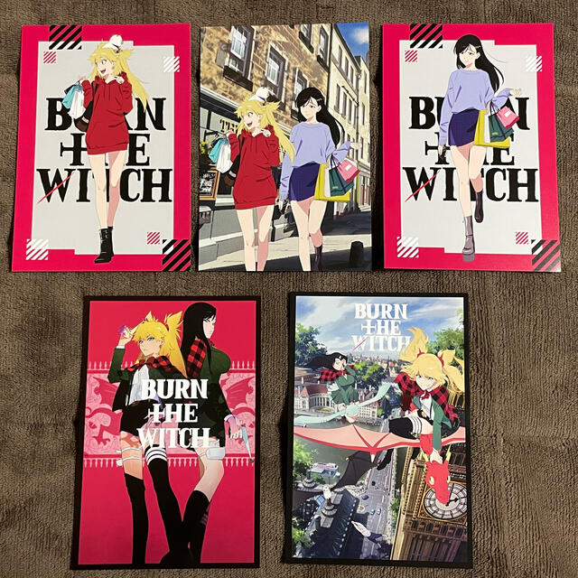 集英社 - BURN THE WITCH バーンザウィッチ ポストカード 全種 マルイ