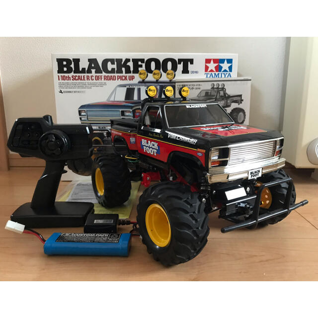 超美品！希少！フルベアリング！】タミヤ ブラックフット2016 完全フル