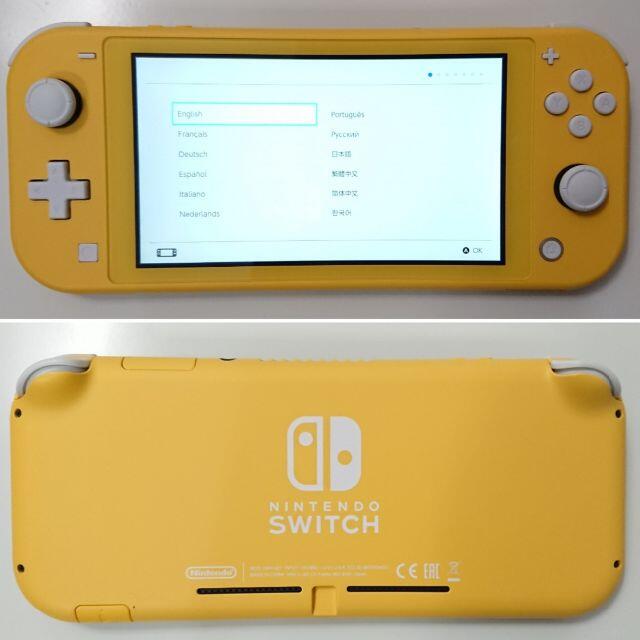 Nintendo Switch - 8192動作確認済 Nintendo SWITCH Lite イエロー の