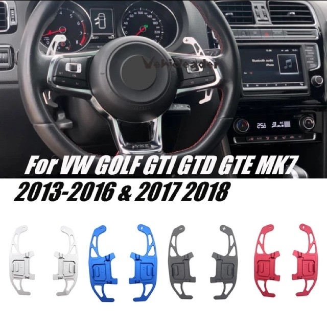 パドルシフト アルミ VW ゴルフ 7 7.5 GTI Rline GTEの通販 by げん
