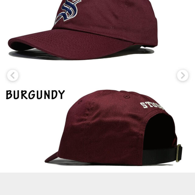 STUSSY - STUSSY Gothic S Low Pro Cap ステューシー キャップの通販