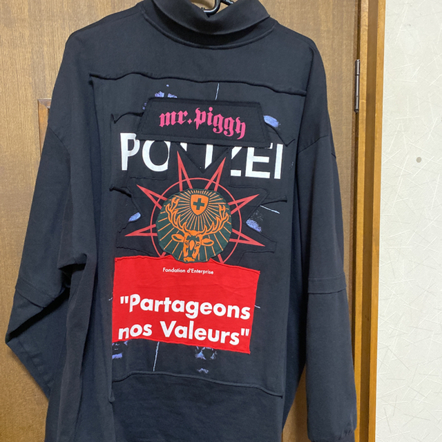 最終値下げです。米津玄師 着用 vetements パッチワーク スウェットの