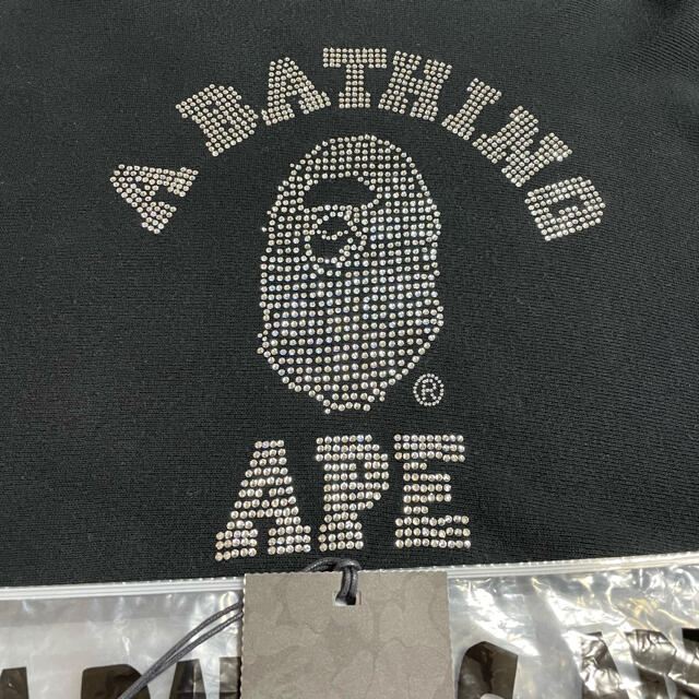 A BATHING APE - A Bathing Ape カレッジロゴ ラインストーン