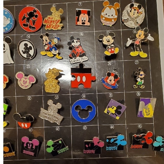 ミッキー ディズニー ピンバッチ ピンバッジ ピントレ 海外 セット