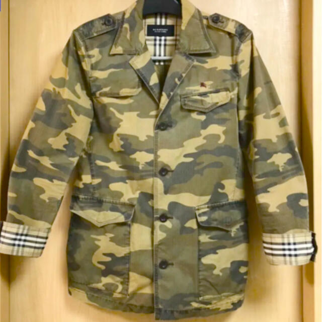 Burberry カモフラージュ ナイロンジャケット Burberry 迷彩柄 ジャケット