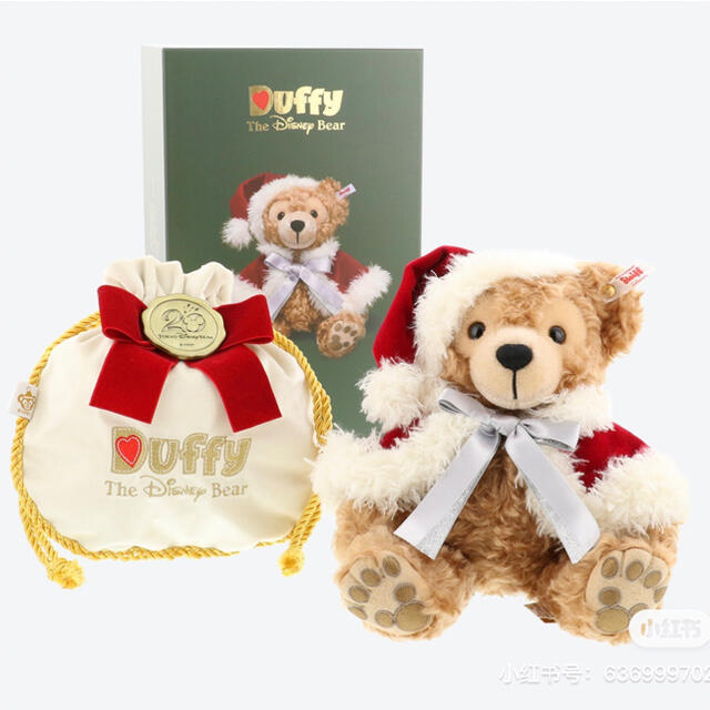 シュタイフ ダッフィー クリスマス 2021 steiff ディズニー