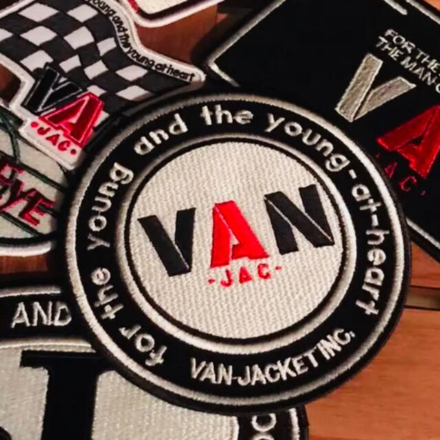 VAN Jacket - デッドストック！VAN畳刺繍限定シリーズワッペン Jマーク
