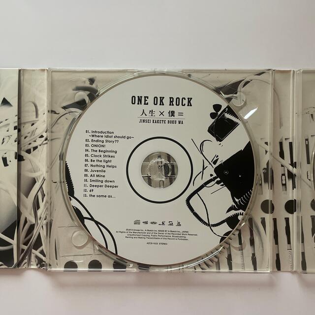 ONE OK ROCK - ONE OK ROCK 人生×僕=【初回限定版】の通販 by