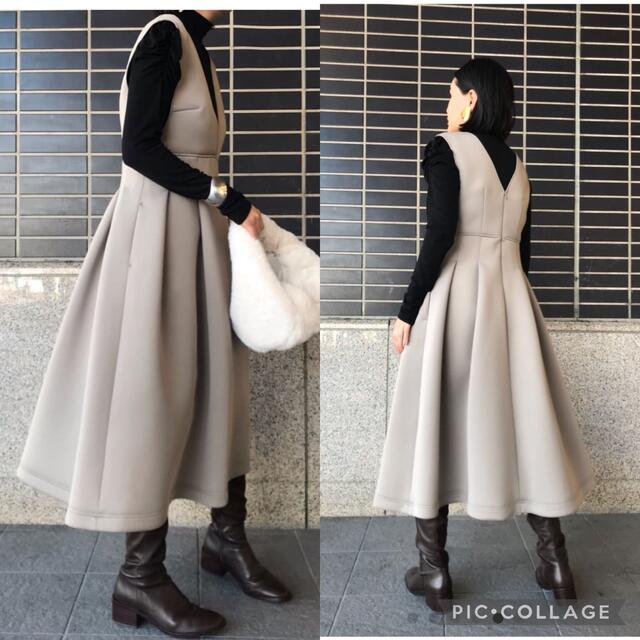 SNIDEL - celford ポンチジャンパードレス ジャンパースカートの通販