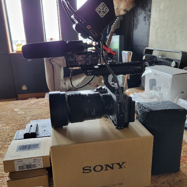 SONY - Sony FX3 Sigma 20mm f1.4 マイク モニター リグ セットの通販