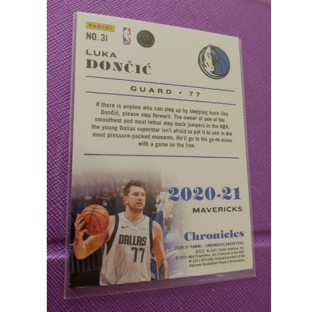 ルカドンチッチ NBAカード 20-21Panini Chroniclesの通販 by りっぱあ