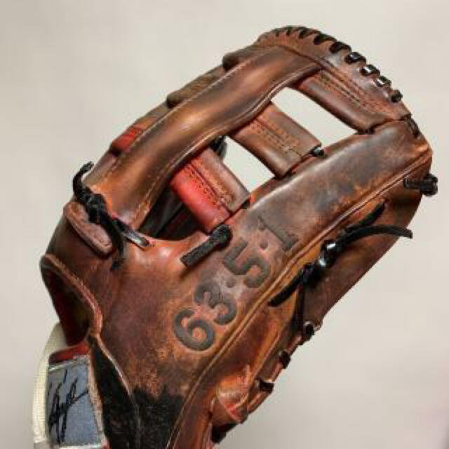 新庄剛志ビッグボス引退記念グローブ^_^ビッグボス^_^限定品^_^の通販