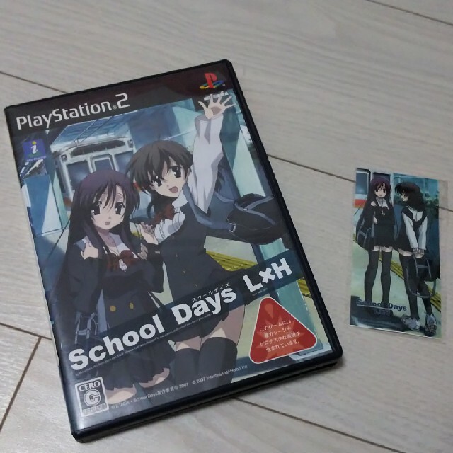 School Days L×H（スクールデイズ エル アンド エイチ） PS2の通販 by