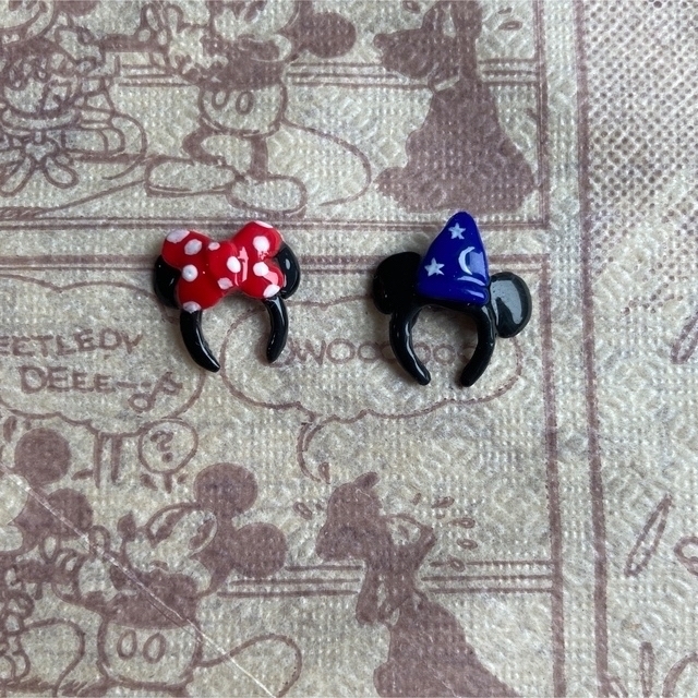 キャラクター 3dパーツ ディズニーカチューシャ ネイルパーツの通販 by