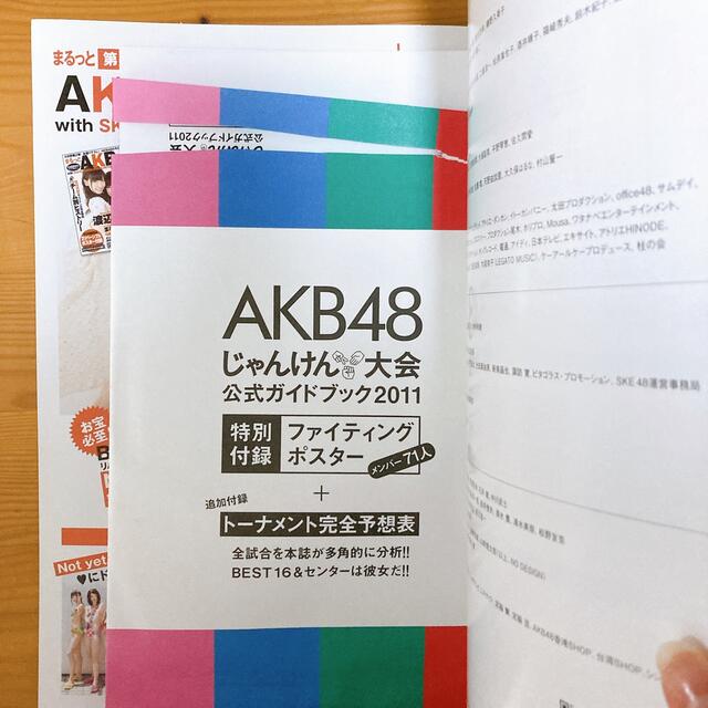 AKB48 - AKB48 総選挙・じゃんけん大会 公式ガイドブック 3冊セットの