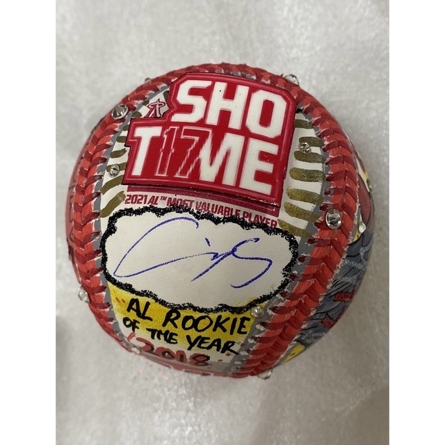 大谷翔平 チャールズファジーノ サインボールの通販 by 20170714｜ラクマ