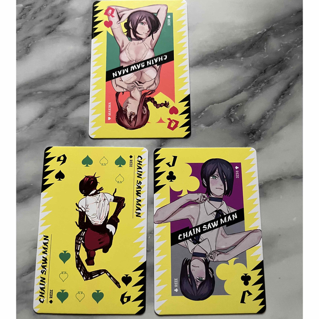 集英社 - ジャンプショップ チェンソーマン 箔押しトランプ レゼ