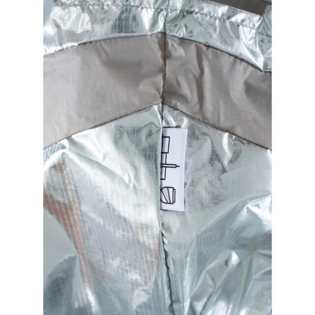 SUSAN BIJLスーザンベル限定コラボエコバッグLサイズ シルバー SDGsの