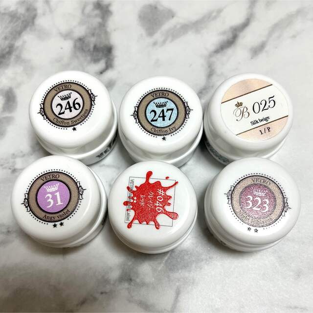 VETRO ベトロ カラージェル 14個 カラージェル ベトロ 14色セット