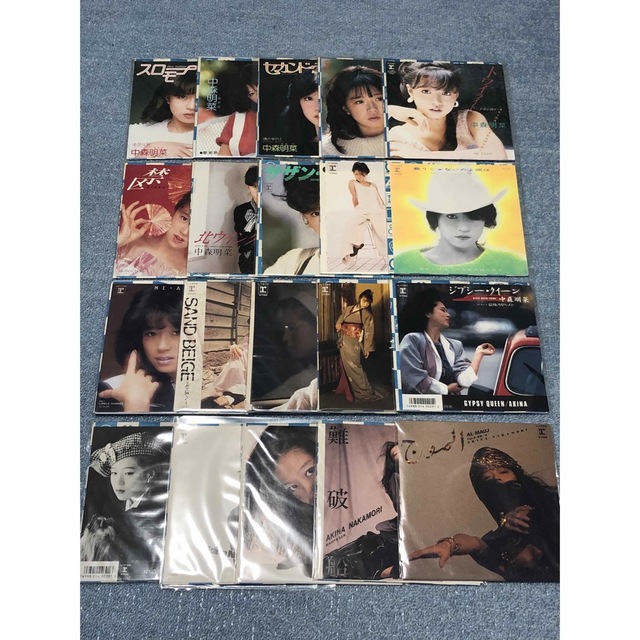 シングルレコード 中森明菜 20枚セット［7インチ］の通販 by AKI's