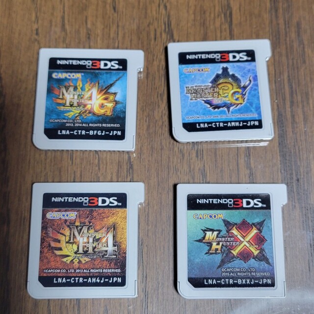 ニンテンドー3DS - 3DS モンハンソフトセット 4本の通販 by たろう's