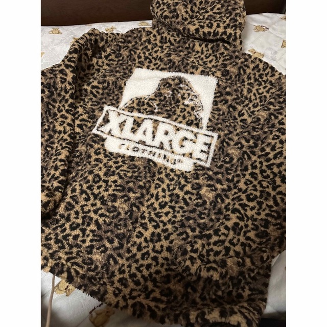 XLARGE - XLARGE フリースボアジャケット マルチカラー ヒョウ柄の通販