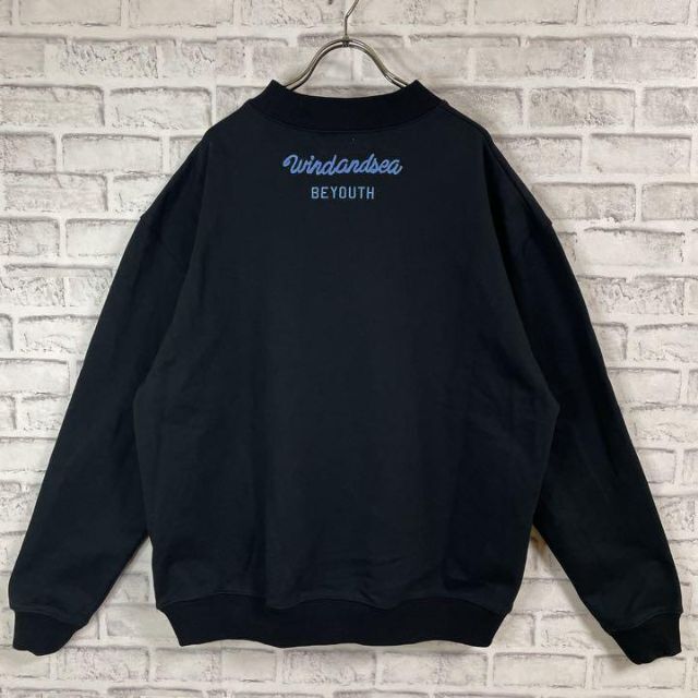 WIND AND SEA - WIND AND SEA × BEYOUTH スウェットトレーナー 刺繍