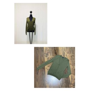 POLO RALPH LAUREN（カーディガン ・ グリーン・カーキ/緑色系）の