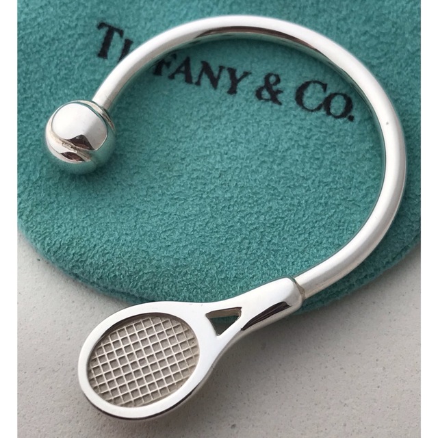 Tiffany & Co. - Tiffany ラージテニスラケット•ボールキーリング 希少