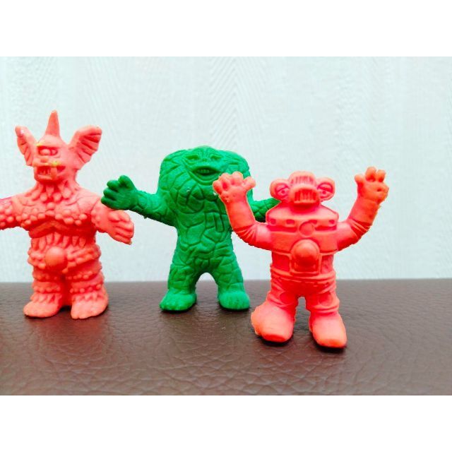 当時物☆激レア☆怪獣☆円谷プロ含む5体セット☆昭和の消しゴム人形の