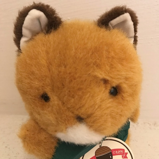 昭和レトロ ファースト社どんぐりCLUBリス クマ キツネのぬいぐるみ三